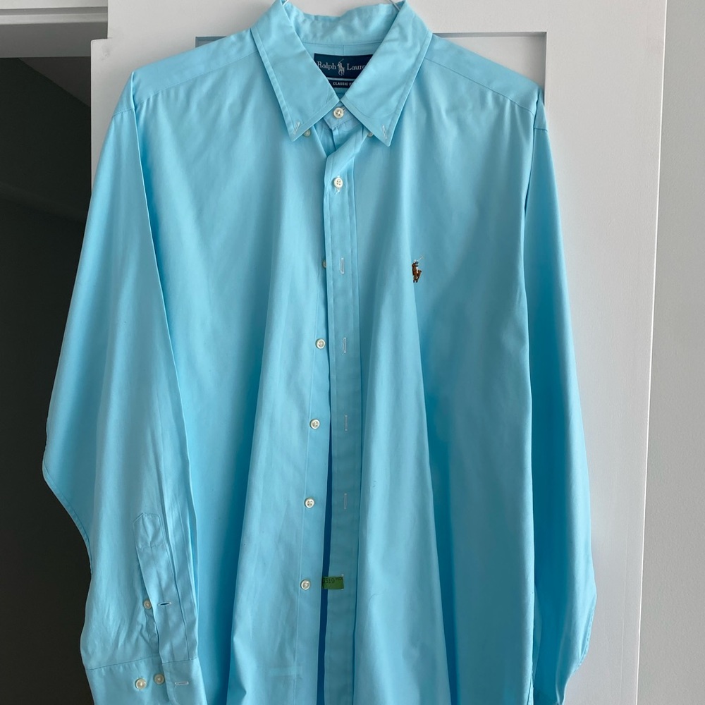 Ralph Lauren dress shirt in blue